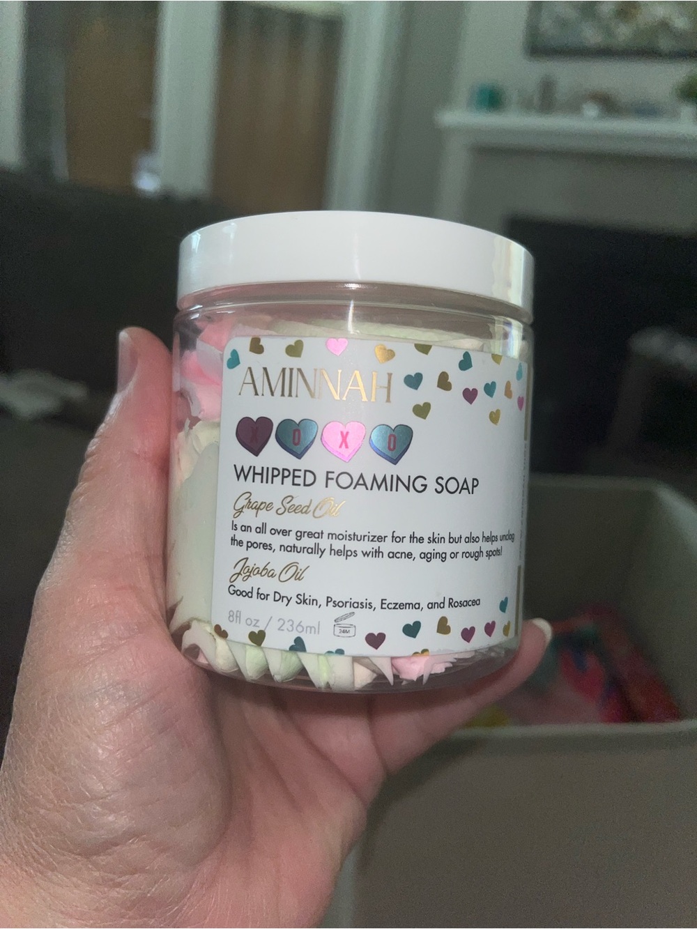 New Aminnah Whipped Foaming Soap -XOXO